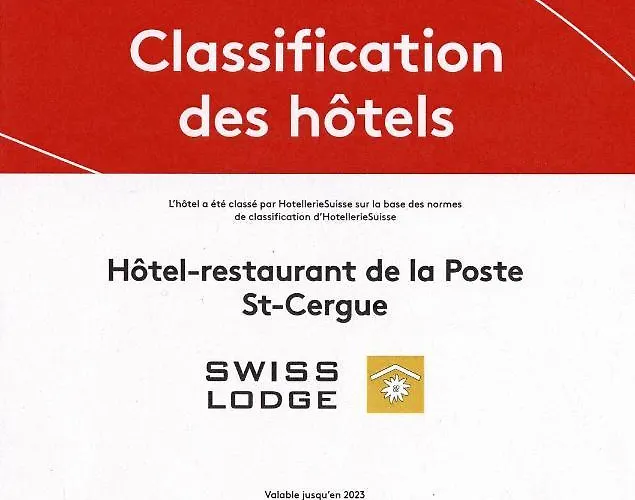 Hotel Restaurant La Poste 3*